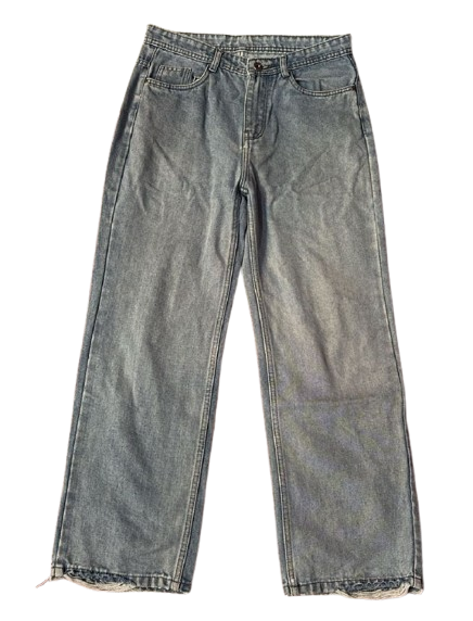 Classic Comfort Straight-Fit Denim Jeans