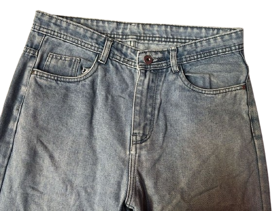 Classic Comfort Straight-Fit Denim Jeans